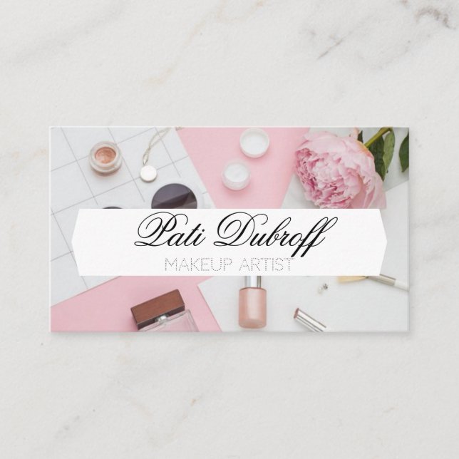 Makeup Artist Business Card (Front)
