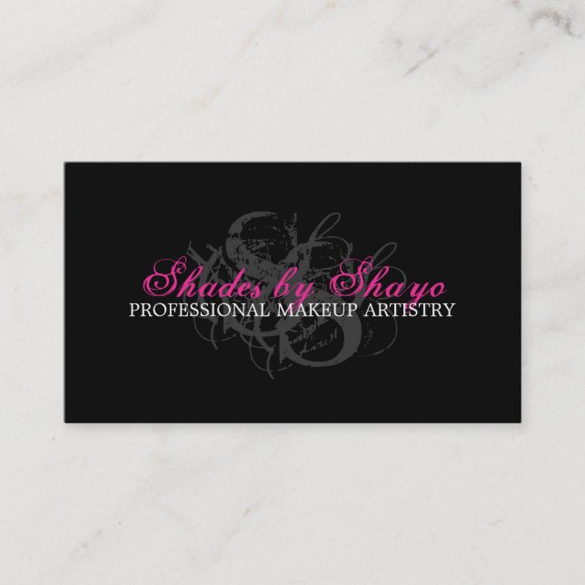 MAKEUP ARTIST BUSINESS CARDS (Front)