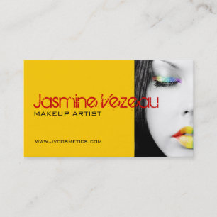 Makeup Artist Business Cards