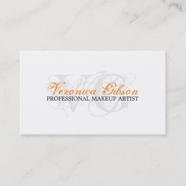 MAKEUP ARTIST BUSINESS CARDS (Front)