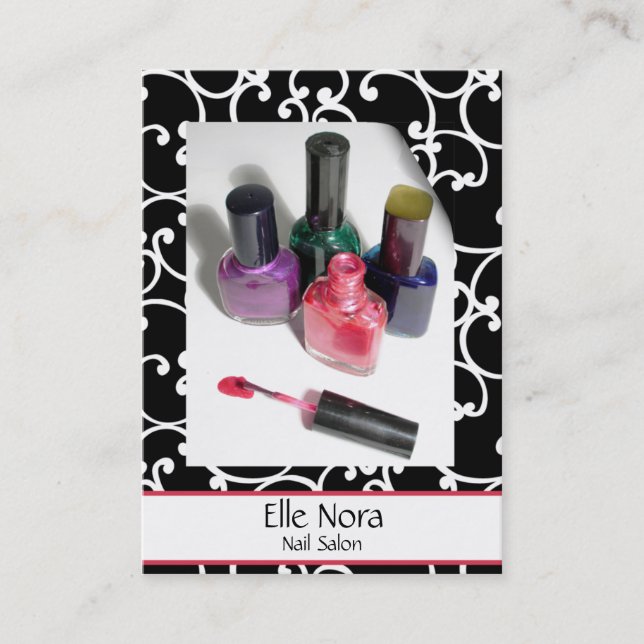 Makeup artist Business Cards (Front)