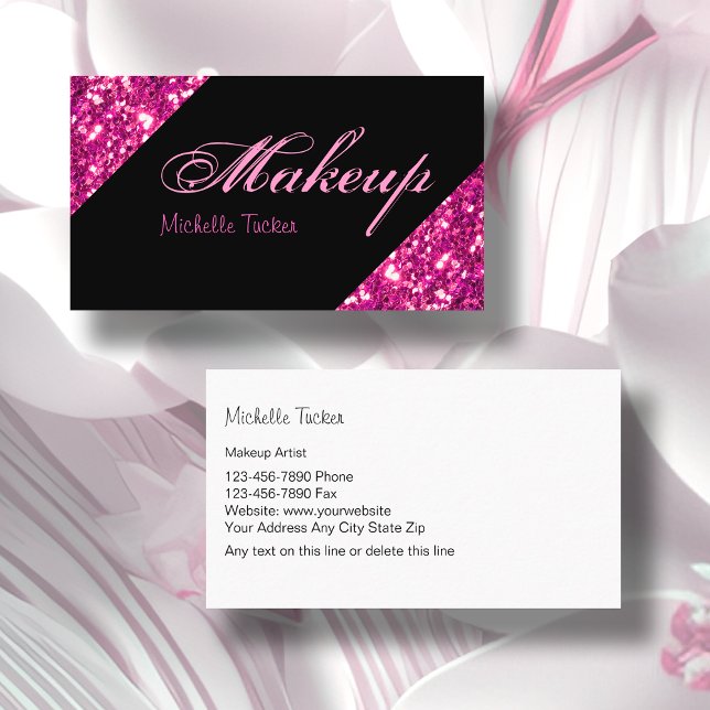 Makeup Artist Business Cards (Creator Uploaded)