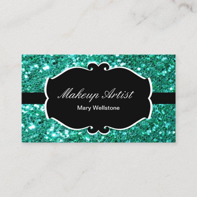 Makeup Artist Business Cards (Front)