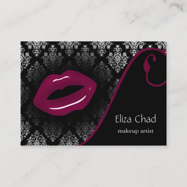Makeup artist Business Cards (Front)