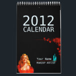 MakeUp Artist - Calendar small<br><div class="desc">Beautiful calendar to organise your business or as a customer give away. Unlock layers to customise!</div>