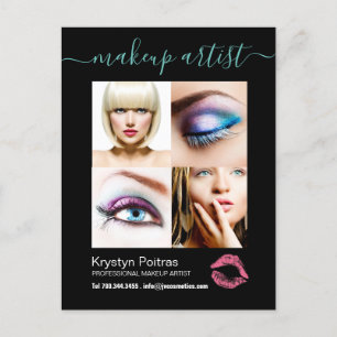 Makeup Artist Comp Card