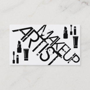 Makeup Artist Cosmetologist Cosmetology Business Card