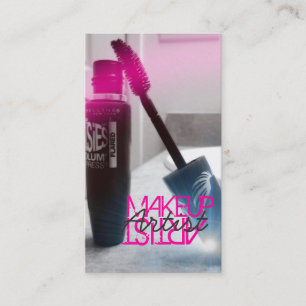 Makeup Artist, Cosmetology, Beauty Business Card