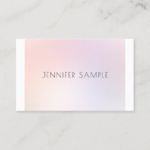 Makeup Artist Elegant Design Modern Plain Luxury Business Card
