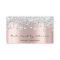 Makeup Artist Eyelash Diamond Drips Rose Silver
