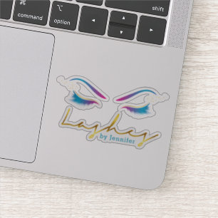 Makeup Artist Eyelash Lashes Paint Drips Teal