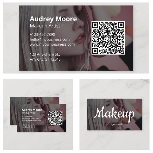 Makeup Artist Girly Design Business Card