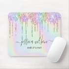 Makeup artist hair stylist holographic drips chic