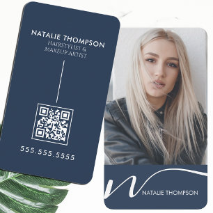 Makeup Artist Hairstylist Nail Tech Beauty Salon Business Card