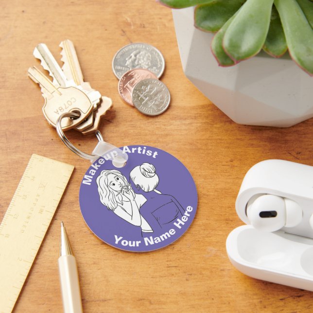 Makeup Artist Key Ring (Desk)