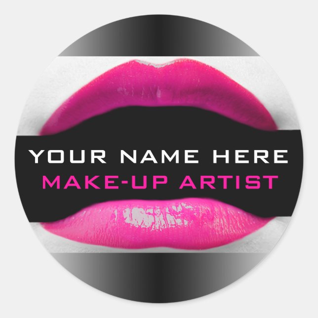 MakeUp Artist Labels (Front)
