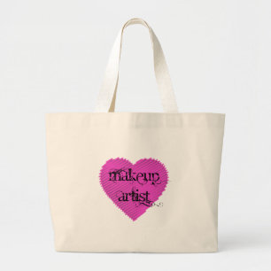 Makeup Artist Large Tote Bag