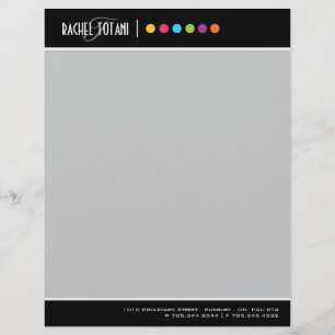 Makeup Artist Letterhead Design