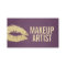 Makeup Artist Modern Gold & Purple