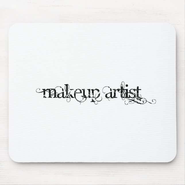 Makeup Artist Mouse Pad (Front)