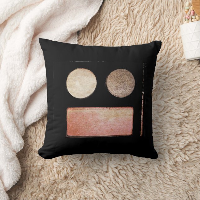 Makeup Artist Palette-Face by Shirley Taylor Cushion (Blanket)