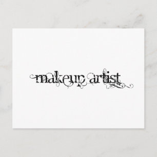 Makeup Artist Postcard