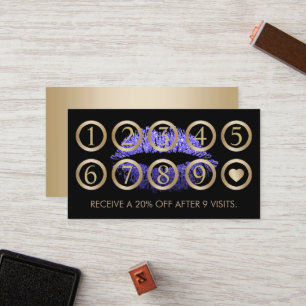 Makeup Artist Purple Glitter Lips Salon Loyalty