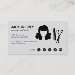 Makeup Artist & Stylist Loyalty Card