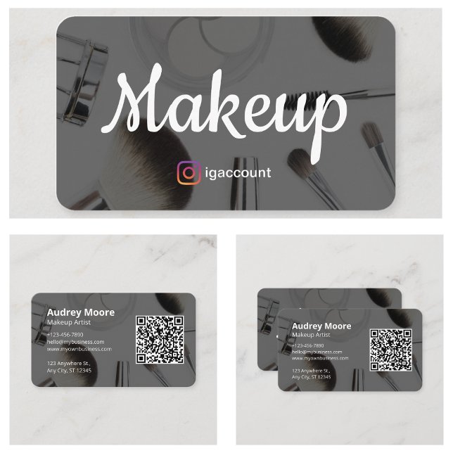 Makeup Artist Templates Business Card (Makeup Artist Templates Business Card
)