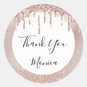 Makeup artist Wink Eye Brown Eye Beauty Salon Lash Classic Round Sticker