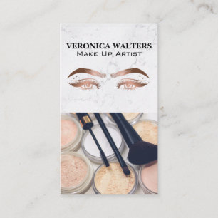 Makeup Artist   Womens Beauty   Eyes Business Card