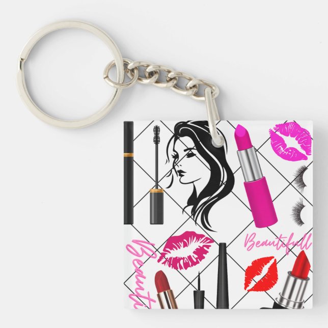 makeup beautifull key ring (Front)
