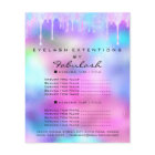 Makeup Beauty Salon Glitter Holograph Pink Unicorn