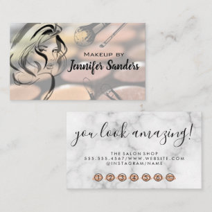 Makeup Brushes and Palettes   Womens Beauty Loyalty Card