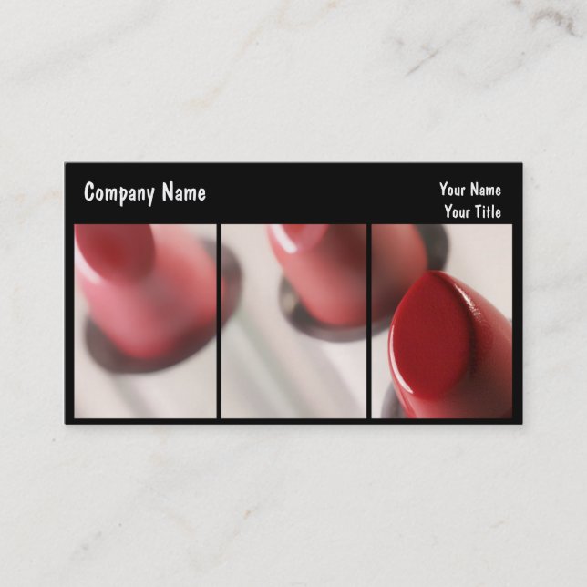 Makeup Business Cards (Front)