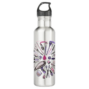 Makeup Circle Design 710 Ml Water Bottle