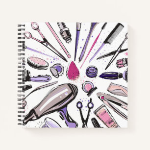 Makeup Circle Design Notebook
