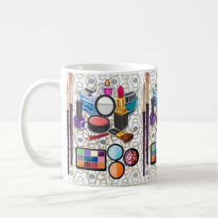 makeup coffee mug