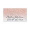 Makeup elegant typography marble rose gold glitter