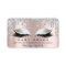 Makeup Eyebrows Lashes Pink Rose Spark Silver