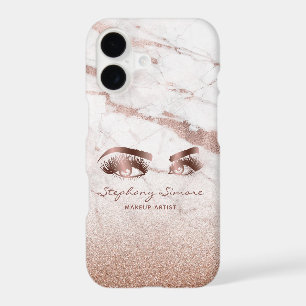 Makeup Eyelash Beauty Rose Gold Marble Lashes Lash