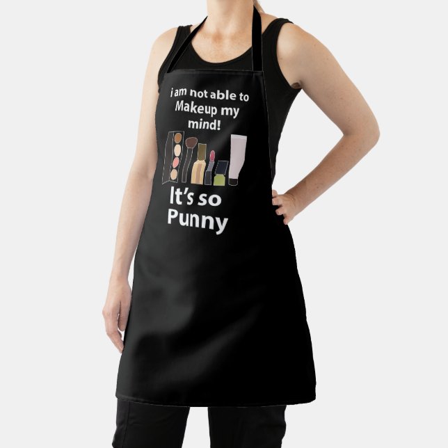 Makeup Funny Pun Makeup Apron (Insitu)