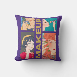 MAKEUP GIRLS CUSHION