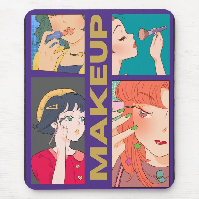 MAKEUP GIRLS MOUSE PAD (Front)