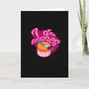 Makeup - I Do Lashes - For Beauticians Card