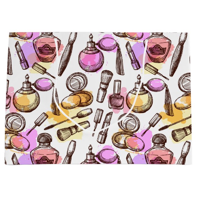 Makeup Perfume Beauty Gift Bag (Front)