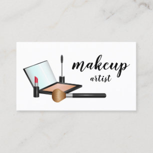Makeup Products Makeup Artist Cosmetologist Business Card