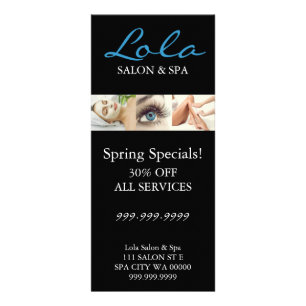 Makeup Salon Spa Artist Flyer Menu