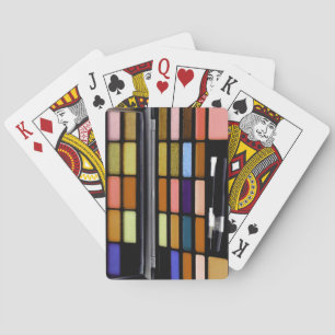 Makeup Set Trendy Colourful Palette Playing Cards