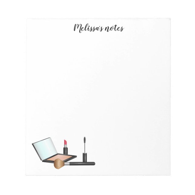 Makeup Set With Custom Title Notepad (Front)